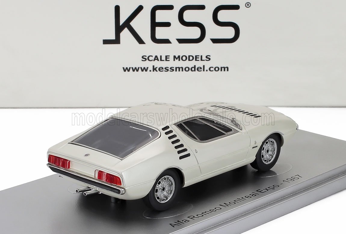 ALFA ROMEO - MONTREAL EXPO 1967 - WHITE - Vroomi