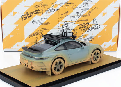 PORSCHE | 911 992 DAKAR N 00 AHEAD COUPE 2024 - CON VETRINA - WITH SHOWCASE