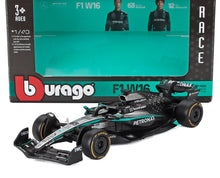 MERCEDES GP -  F1  W16 TEAM AMG PETRONAS MOTORSPORT N 63 SAISON 2025 GEORGE RUSSELL - NOIR ARGENT VERT