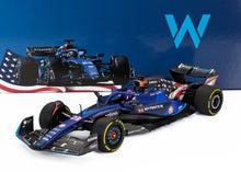 WILLIAMS - F1 FW45 TEAM WILLIAMS RACING GULF N 23 AUSTIN USA GP 2023 ALEXANDER ALBON - BLEU NOIR