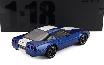 CHEVROLET - CORVETTE C4 COUPE 1996 - BLUE WHITE