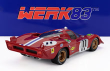 FERRARI | 512S 5.0L V12 LONG TAIL TEAM N.A.R.T.H. NORTH AMERICAN RACING N 11 4ème 24h LE MANS 1970 RONNIE BUCKNUM - SAM POSEY