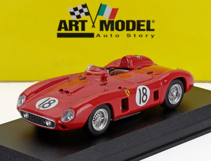 FERRARI - 860 MONZA sn0602 N 18 2nd 12h SEBRING 1956 LUIGI MUSSO - HARRY SCHELL - RED