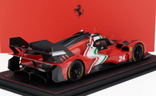 FERRARI | 499P 3.0L TURBO V6 N 24 MODIFICATA LAUNCH VERSION 2023 - CON VETRINA - WITH SHOWCASE
