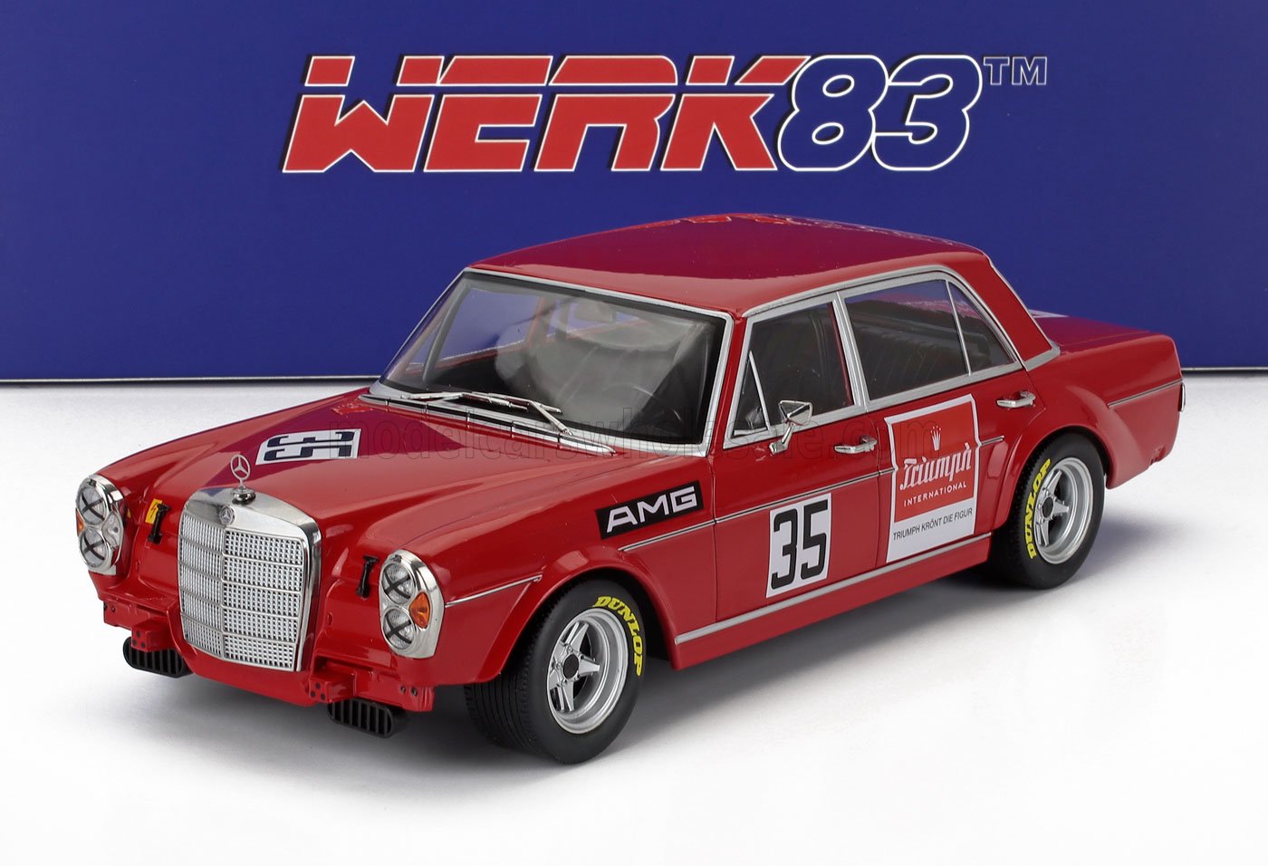 MERCEDES BENZ | 300 SEL 6.8 AMG N 35 SUDWESTPOKAL HOCKENHEIM 1971 HELMUT KELLENERS