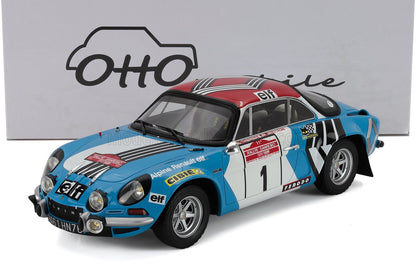 RENAULT - ALPINE 1800 N 1 VAINQUEUR DU RALLYE DE SANREMO 1973 JEAN-LUC THERIER - BLEU