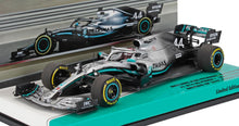 MERCEDES GP - F1 W10 EQ POWER+ TEAM AMG PETRONAS MOTORSPORT N 44 CHAMPION DU MONDE VAINQUEUR BAHRAIN GP 2019 LEWIS HAMILTON - ARGENT NOIR