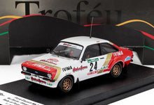FORD ENGLAND - ESCORT MKII N 24 RALLYE PORTUGAL 1983 RUI SOUTO - EDUARDO CID - BLANC ROUGE