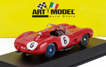 FERRARI - 335S SPIDER TEAM SCUDERIA FERRARI N 6 24h LE MANS 1957 PHIL HILL - PETER COLLINS - RED