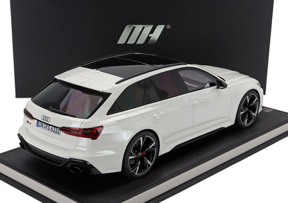AUDI - A6 RS6 AVANT (C8) SW STATION WAGON 2021 - GLACIER WHITE