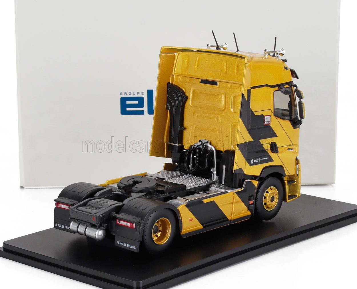 RENAULT - CAMION TRACTEUR T-HIGH TS26 2-ASSI 2023 - OR MÉTALLISÉ NOIR - Vroomi