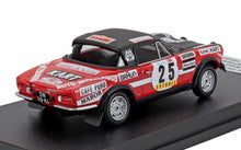 FIAT - 124 SPORT 1600 SPIDER (version nuit) N 25 RALLY TAP 1974 ANTONIO BORGES - MIGUEL SOTTOMAYOR - ROUGE NOIR
