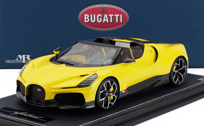 BUGATTI - MISTRAL W16 2023 - CON VETRINA - WITH SHOWCASE - YELLOW