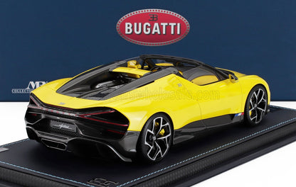 BUGATTI - MISTRAL W16 2023 - CON VETRINA - WITH SHOWCASE - YELLOW