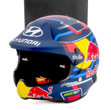 STILO - CASQUE CASCO F1 OTT TANAK TEAM HYUNDAI N RALLY1 SHELL MOBIS WRT RALLY SAISON 2024 - BLEU ROUGE JAUNE