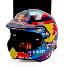STILO - CASQUE CASCO KALLE ROVANPERA CHAMPION DU MONDE ÉQUIPE TOYOTA YARIS GR RALLY1 HYBRID GAZOO RACING WRT SAISON DE RALLYE 2023 - BLEU ROUGE JAUNE