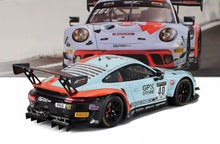 PORSCHE - 911 991-2 GT3 4,0 L TEAM GPX RACING GULF N 40 24h SPA 2020 ROMAN DUMAS - LOUIS DELETRAZ - THOMAS PREINING - BLEU CLAIR ROUGE - Vroomi