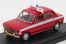FIAT - 128 4 PORTE DUTCH FIREMEN - FIRE ENGINE - VIGILI DEL FUOCO - RED