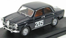 ALFA ROMEO - GIULIETTA TI N 205 CHAMPIONNAT ITALIEN 1964 I.GIUNTI - NOIR
