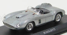 FERRARI - SCAGLIETTI 290MM SPIDER 1957 - METALLO SPAZZOLATO - BRUSHING METAL