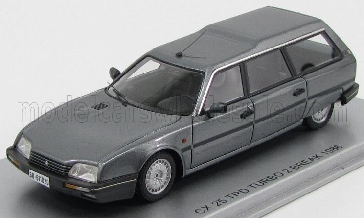 CITROEN - CX 25 TRD TURBO 2 BREAK 1986 - GREY MET EVB - Vroomi