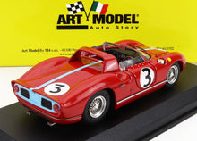 FERRARI - 330P 4.0L V12 SPIDER N 3 WINNER TOURIST TROPHY 1964 GRAHAM HILL - RED LIGHT BLUE