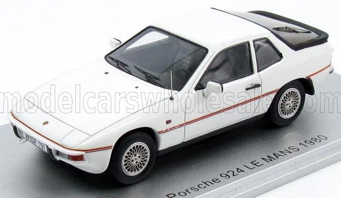 PORSCHE - 924 LE MANS 1982 - WHITE - Vroomi