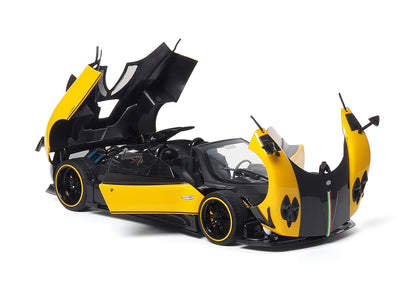 PAGANI ZONDA CINQUE ROADSTER DIECAST FULL OPEN GIALLO GINEVRA - PACK SPÉCIAL - Vroomi