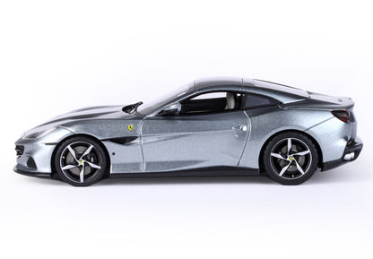 FERRARI PORTOFINO M SPIDER TETTO CHIUSO GRIGIO TITANIO METAL - Vroomi