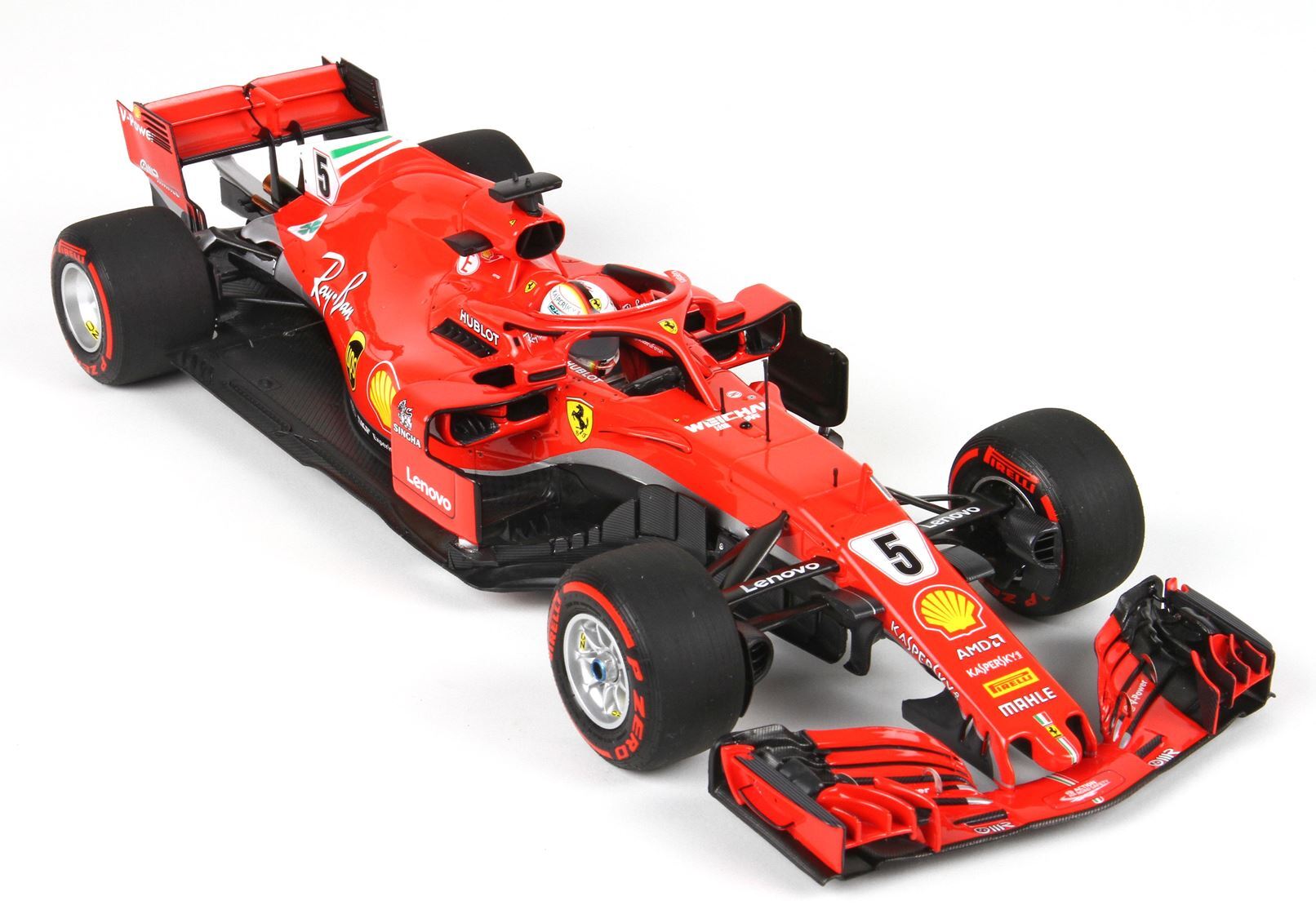 FERRARI SF71-H GP CANADA 2018 S. VETTEL 1 CLASSIFICATO - Vroomi