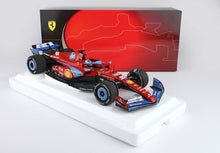 FERRARI SF24 GP USA MIAMI 2024 DIECAST - EMBALLAGE POLIFOAM SPÉCIAL LIVREA AZZURRO LECLERC - Vroomi