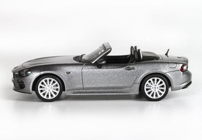 FIAT 124 SPIDER GRIGIO ARGENTO - Vroomi