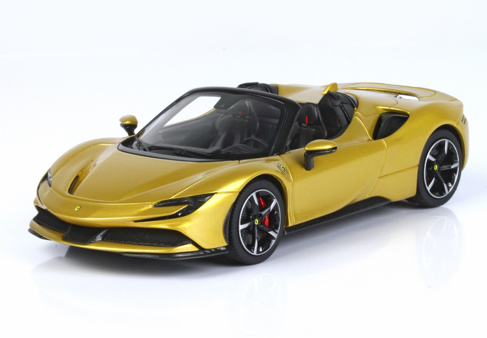 FERRARI SF90 SPIDER GIALLO MONTECARLO - Vroomi