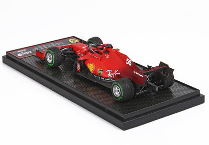 FERRARI SF21 GRAN PREMIO DEL MADE IN ITALY E DELL'EMILIA ROMAGNA CARLOS SAINZ RAIN VERSION - Vroomi