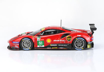 FERRARI 488 GTE LMGTE TEAM AF CORSE WINS 24H LE MANS 2021 CAR NO. 51 - Vroomi