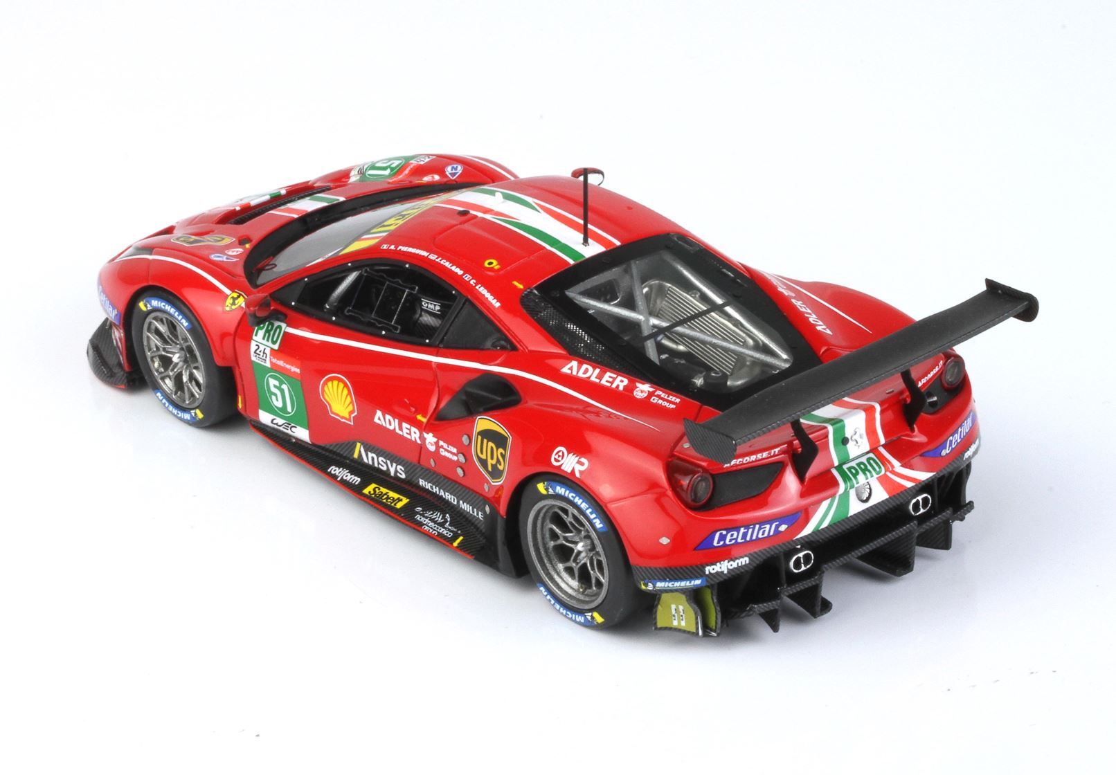 FERRARI 488 GTE LMGTE TEAM AF CORSE WINS 24H LE MANS 2021 CAR NO. 51 - Vroomi