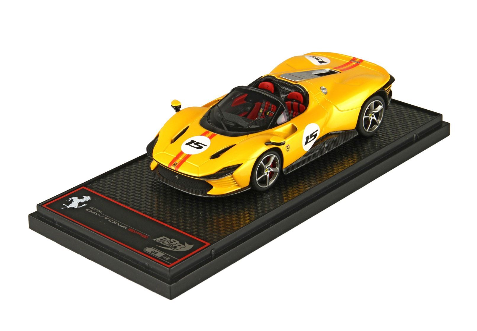 FERRARI DAYTONA SP3 SÉRIE ICONA JAUNE TRISTRATO - Vroomi