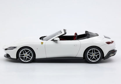 FERRARI ROMA SPIDER BIANCO CERVINO - Vroomi