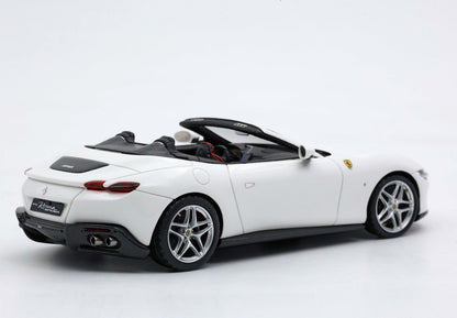 FERRARI ROMA SPIDER BIANCO CERVINO - Vroomi