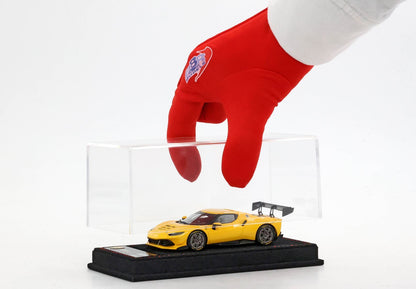 FERRARI 296 CHALLENGE 2023 GIALLO MODENA - BASE ALCANTARA - Vroomi