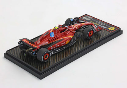 FERRARI SF24 MONACO GP 2024 SAINZ TERZO CLASSIFICATO - Vroomi