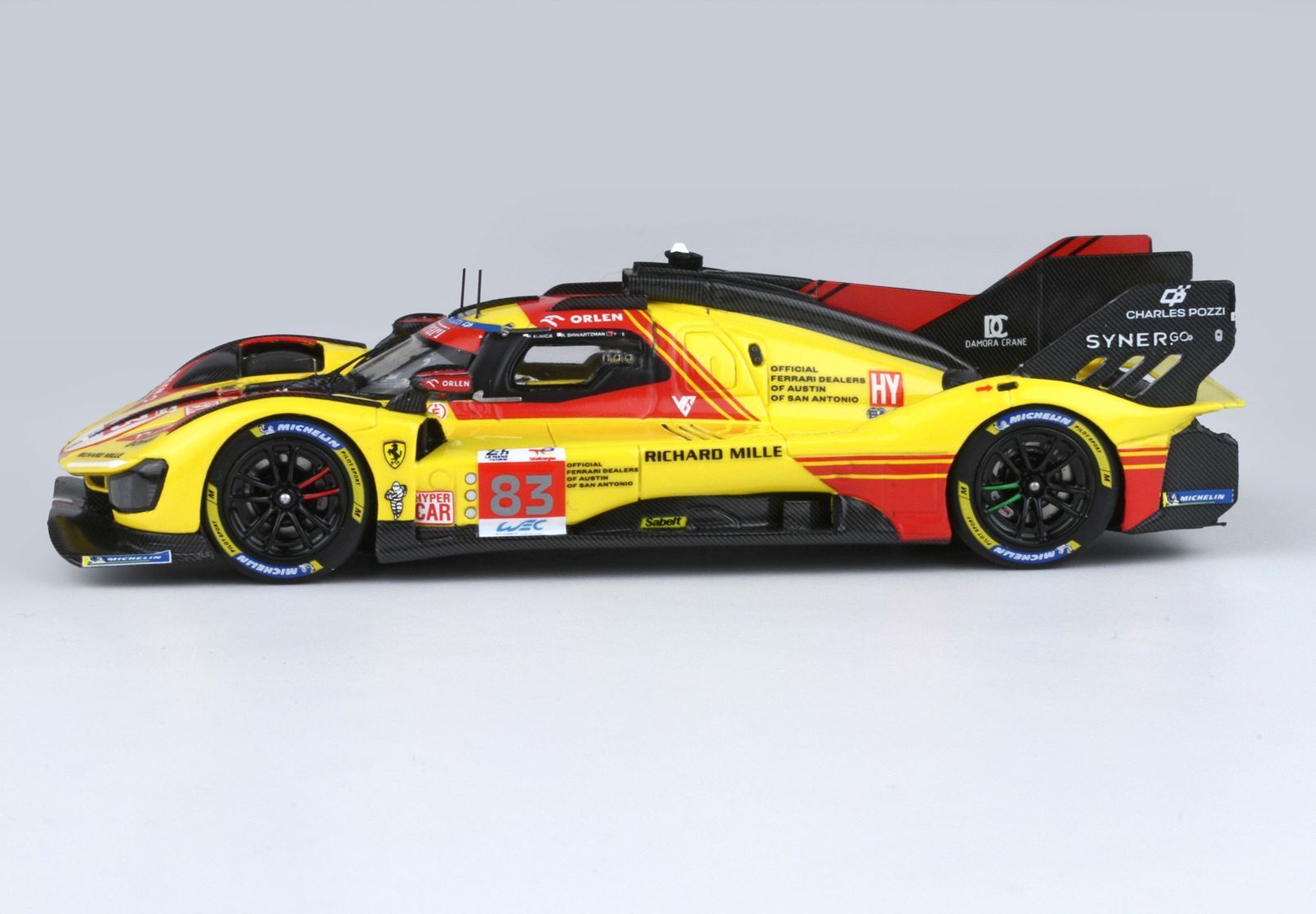 FERRARI 499P VOITURE N° 83 - 24H LE MANS 2024 PILOTES KUBICA ET SHWARTZMAN - Vroomi