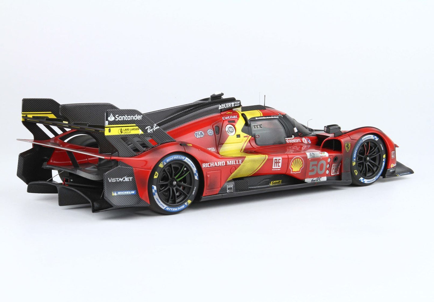 FERRARI 499P 24H LE MANS CAR N. 50 2023 ÉDITION LIMITÉE SALIE À LA FIN DE LA COURSE - Vroomi