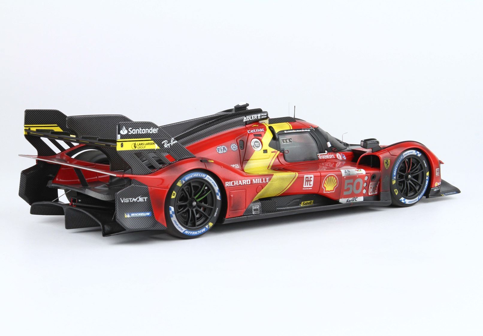 FERRARI 499P 24H LE MANS CAR N. 50 2023 ÉDITION LIMITÉE SALIE À LA FIN DE LA COURSE - Vroomi