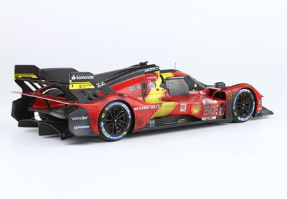 FERRARI 499P 24H LE MANS CAR N. 50 2023 ÉDITION LIMITÉE SALIE À LA FIN DE LA COURSE - Vroomi