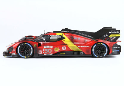 FERRARI 499P 24H LE MANS CAR N. 50 2023 ÉDITION LIMITÉE SALIE À LA FIN DE LA COURSE - Vroomi