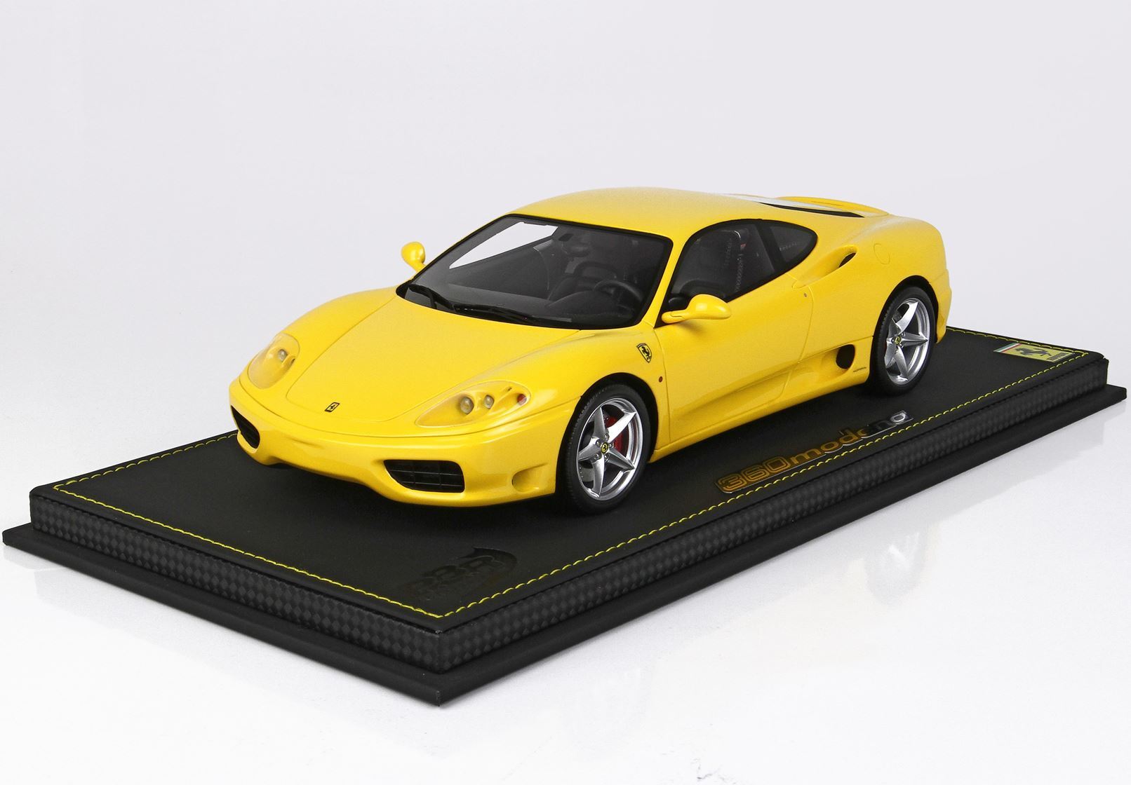 FERRARI 360 MODENA 1999 JAUNE MODENA BOÎTE DE VITESSES F1 - Vroomi
