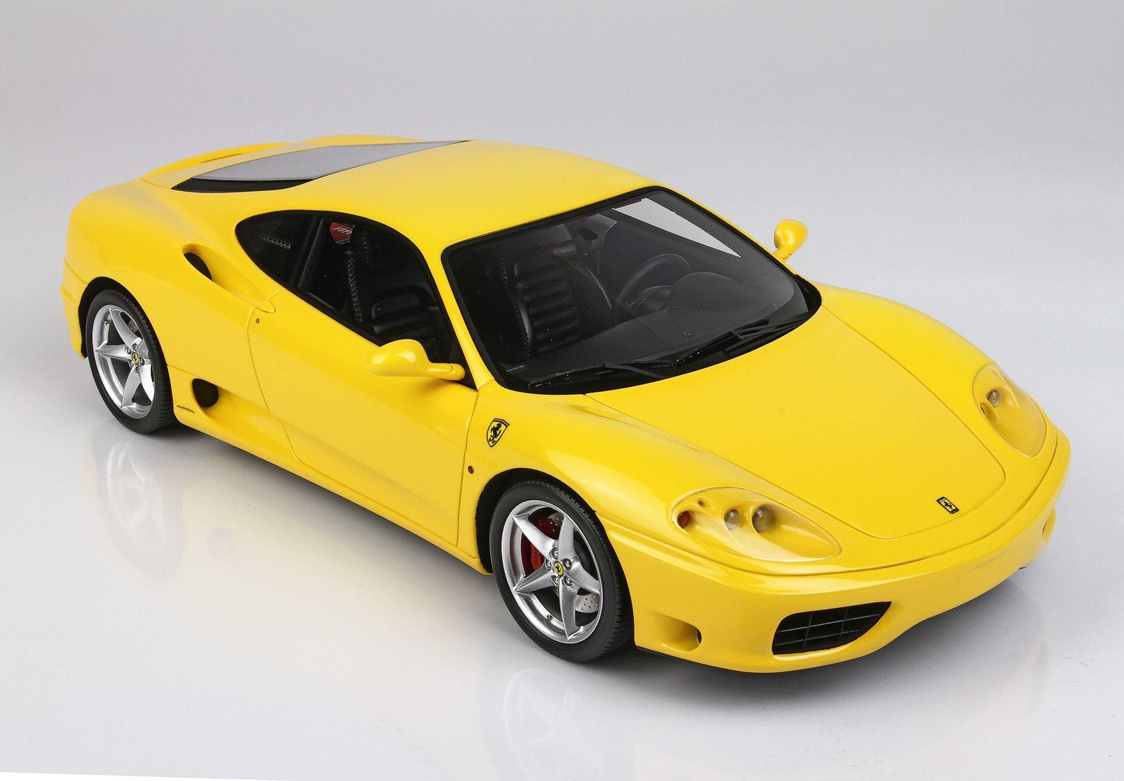 FERRARI 360 MODENA 1999 JAUNE MODENA BOÎTE DE VITESSES F1 - Vroomi