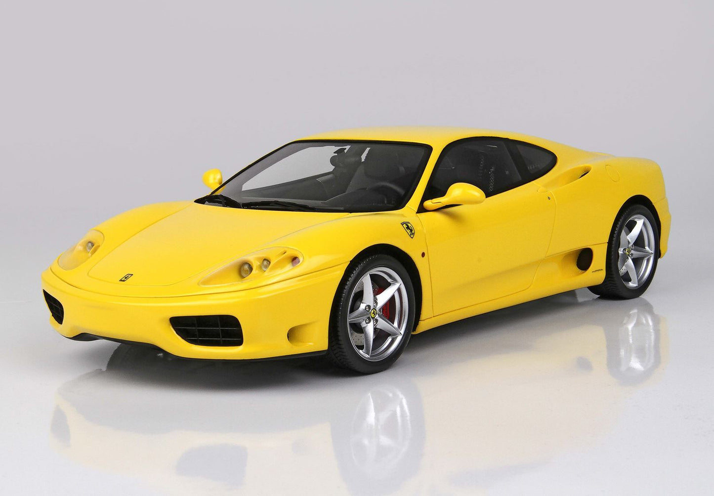 FERRARI 360 MODENA 1999 JAUNE MODENA BOÎTE DE VITESSES F1 - Vroomi