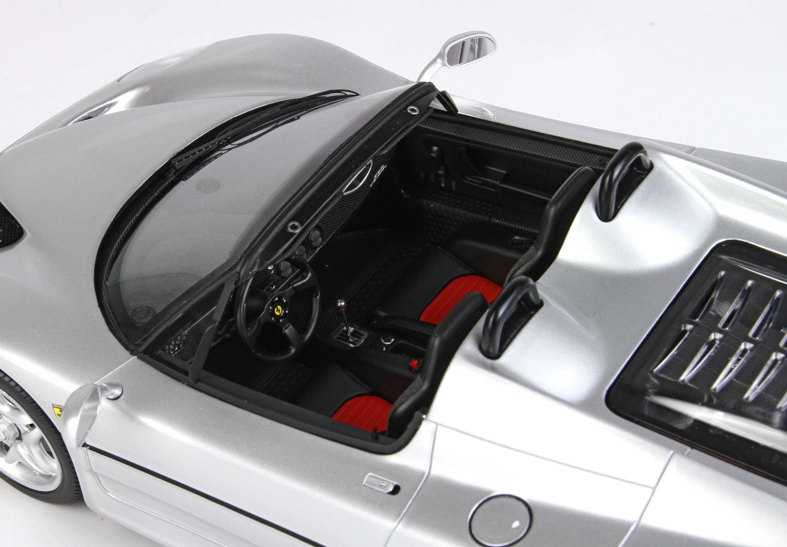 FERRARI F50 COUPÉ 1995 VERSION SPIDER ARGENTO NURBURGRING METALLIZZATO - Vroomi